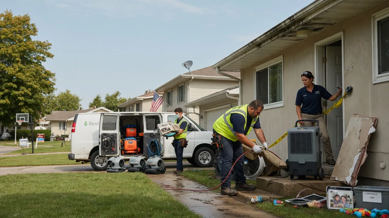 Water Damage Restoration in Rhineland, MO near me